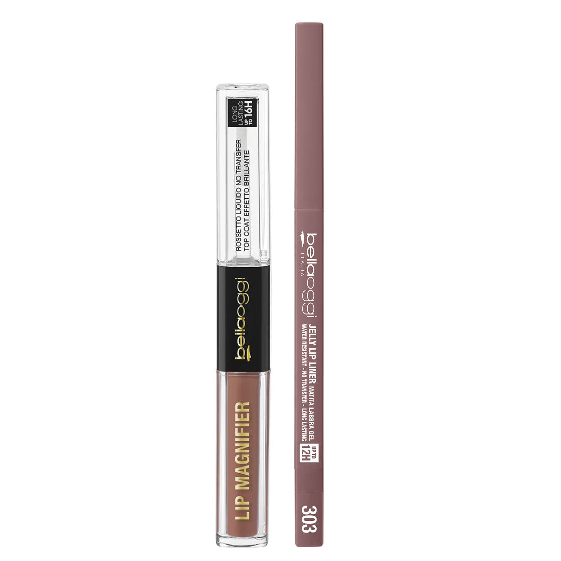 Lasting color duo: Lip magnifier e jelly lip liner 303