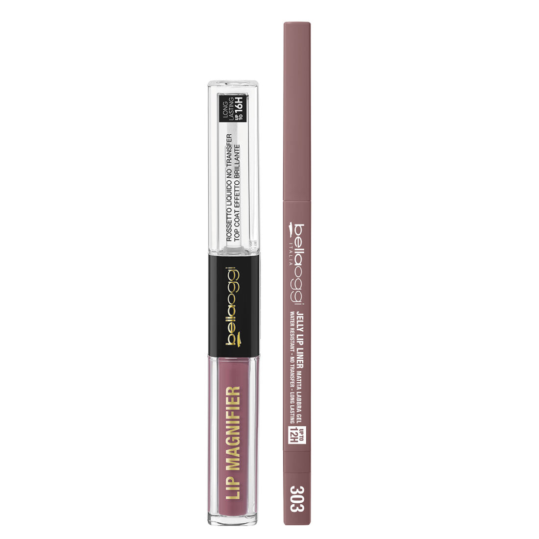 Lasting color duo: Lip magnifier e jelly lip liner 303