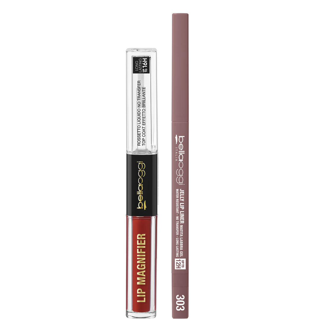 Lasting color duo: Lip magnifier e jelly lip liner 303